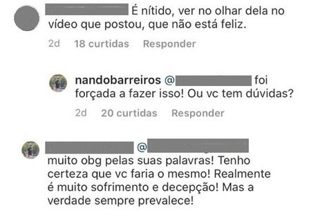 Pai da influencer desabafou nas redes sociais 