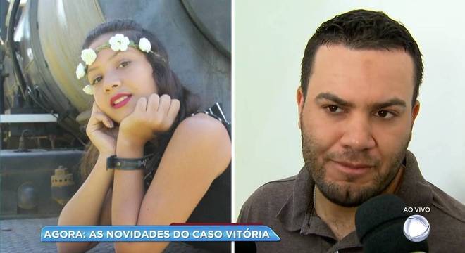 Roberto Vaz, pai da menina VitÃ³ria: "agora ela nÃ£o vai mais sofrer"