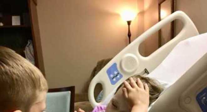 pai menino despedida