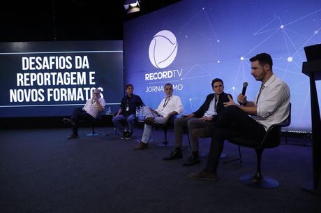 Painel debate rumos da reportagem e do futuro da televisão na RecordTV ...