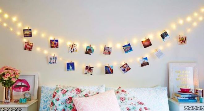 painel de fotos para quarto