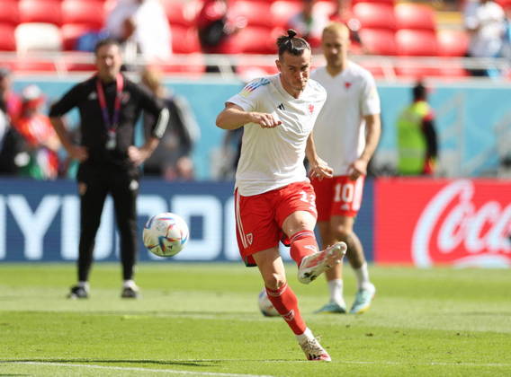 Gareth Bale, ex-Tottenham e Real Madrid, e hoje no LA FC, dos Estados Unidos, é o principal jogador de Gales
