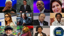 Presidenciáveis apostam em locais estratégicos em busca de eleitores (MONTAGEM/REUTERS/AFP/AGÊNCIA BRASIL/REDES SOCIAIS)