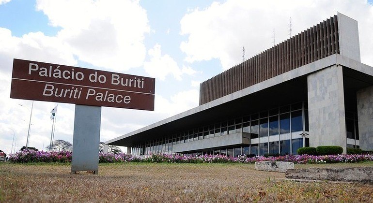Palácio do Buriti, sede do Governo do Distrito Federal, em Brasília