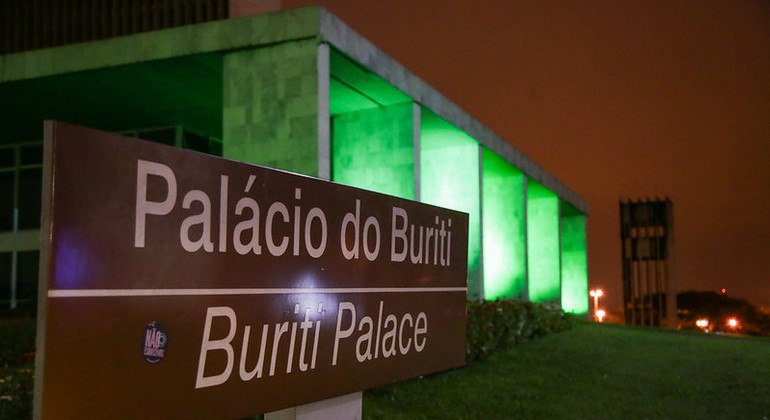 Palácio do Buriti, sede do poder Executivo do Distrito Federal, em Brasília