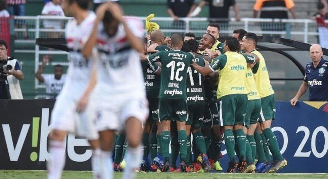Palmeiras 1 X 0 São Paulo, a alegria e o desespero