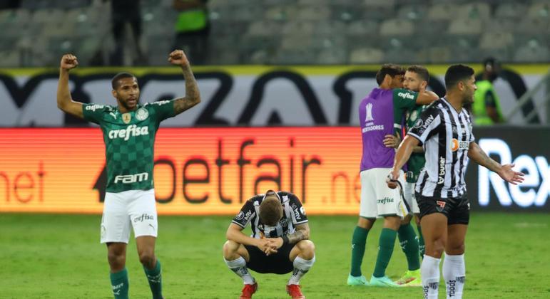Palmeiras empatou em 1 a 1 contra o Galo, mas passou de fase devido ao gol qualificado