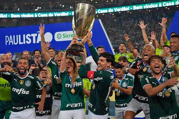 Palmeiras campeão do Campeonato Paulista 2022.