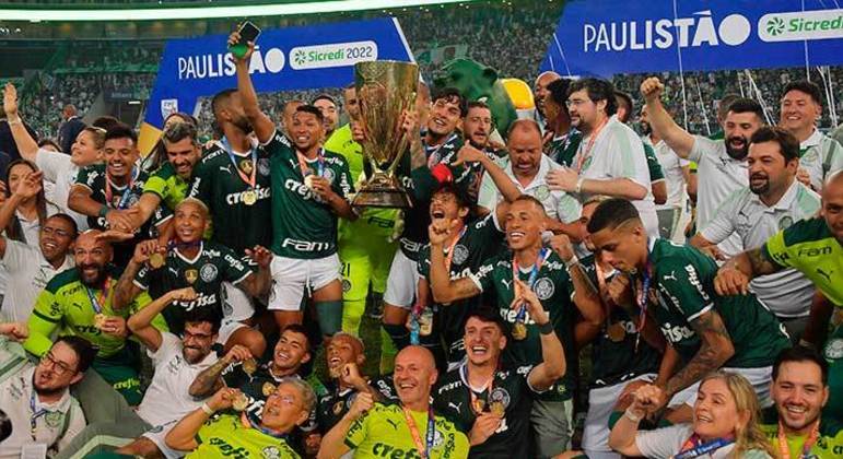 Gols Clássicos on X: O PALMEIRAS é o campeão paulista de 2022. #Palmeiras  #Paulistao22  / X