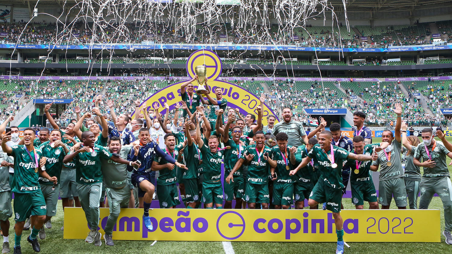 Jogos do Palmeira na primeira fase da Copinha serão de portões abertos