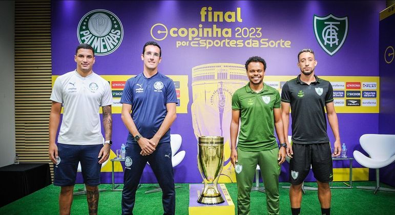 Palmeiras e América-MG se enfrentam pela primeira vez em uma final da Copinha
