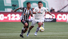 Pouco inspirados, Palmeiras e Atlético-MG não saem do 0 a 0