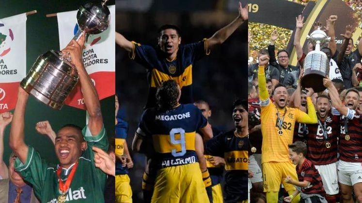 Palmeiras e Flamengo disputam o título da Copa Libertadores 2021 em Montevidéu, no Uruguai. Quem for campeão se tornará o tricampeão do torneio e se juntará a uma seleta lista de times que já levantaram três vezes a taça. Confira quem são os maiores campeões da Copa Libertadores ao longo da história