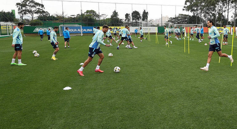 Palmeiras realiza última atividade antes pegar o Goiás pelo Brasileirão no Allianz Parque