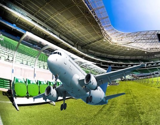 Teve tem até que pediu a Abel Ferreira que colocasse o famoso avião do clube no segundo tempo, em busca da vitória....