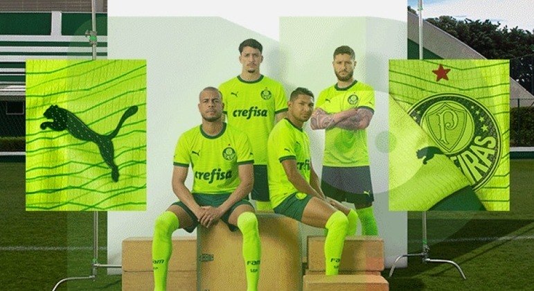 Terceira camisa do Palmeiras será lançada no dia 26 de agosto