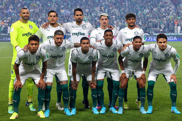 Palmeiras posado, Mundial de CLubes 2021, Palmeiras x Chelsea,