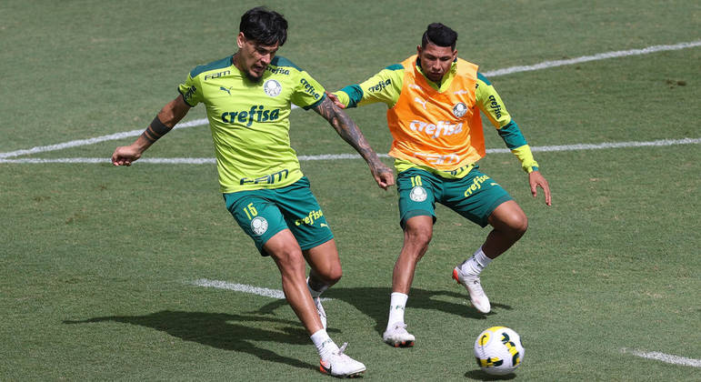 Palmeiras realizou nesta sexta-feira último treinamento antes do jogo contra o Goiás 