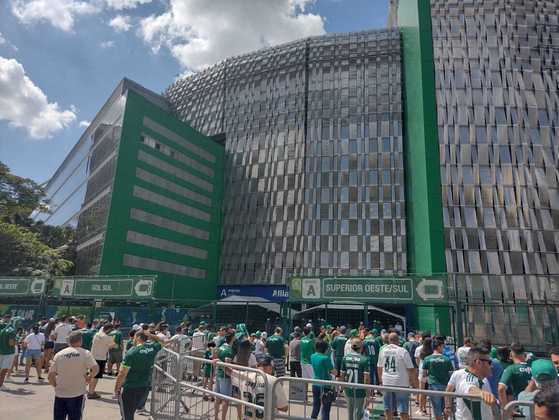 O palco do Verdão está pronto para receber mais uma decisão do Alviverde