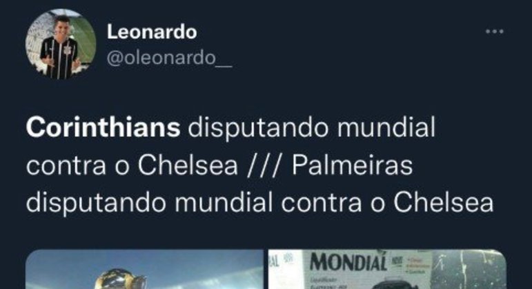 Ídolos do Corinthians zoam Palmeiras após derrota para o Chelsea