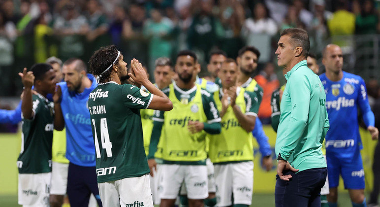 Palmeiras foi campeão e Gustavo Scarpa comemorou o gol na sua despedida no Allianz Parque