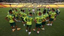 Em Guayaquil, Palmeiras fecha preparação para pegar o Emelec
