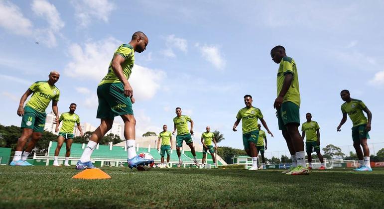 Palmeiras treina para o duelo contra o São Bernardo pelo Campeonato Paulista