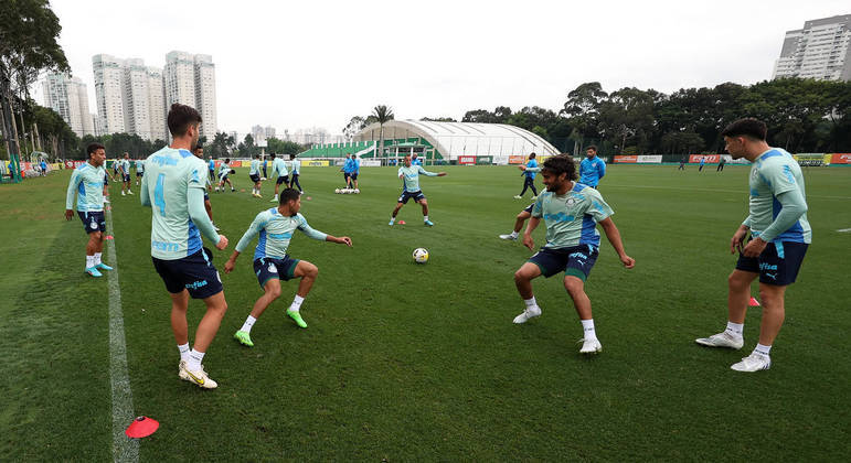Palmeiras realiza atividade na Academia de Futebol visando Avaí pelo Brasileirão no Allianz