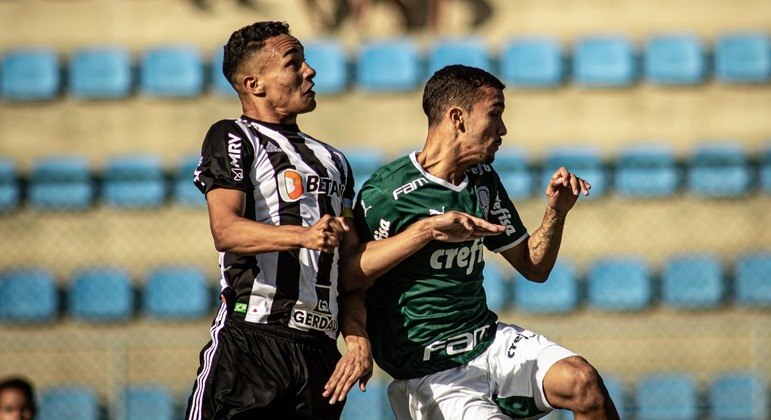 Palmeiras venceu o Atlético-MG no Brasileirão Sub-20