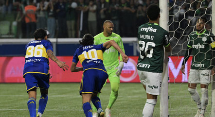 Boca Juniors e Palmeiras duelaram pela semifinal da Libertadores
