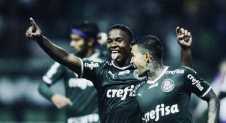 Palmeiras x Fortaleza - Endrick e Dudu
