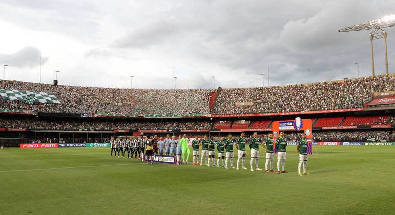 Palmeiras x Santos no Morumbi