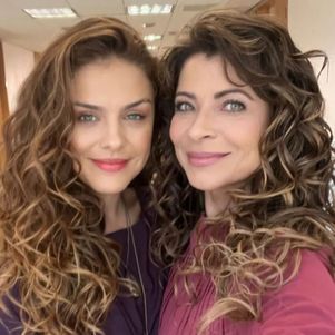 Paloma Bernardi e Anna Lima, dois momentos de Bateseba