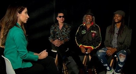 Paloma Poeta e o pessoal do Cidade Negra