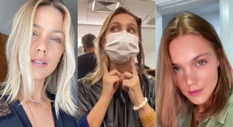 Atriz postou vídeo mostrando a transformação no visual nas redes sociais 