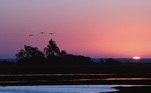 Cerrado, Mata Atlântica, mares, rios e montanhas interagem em paisagens fantásticas que precisam ser preservadas a cada dia (na foto, a Lagoa do Peixe, Pampa)