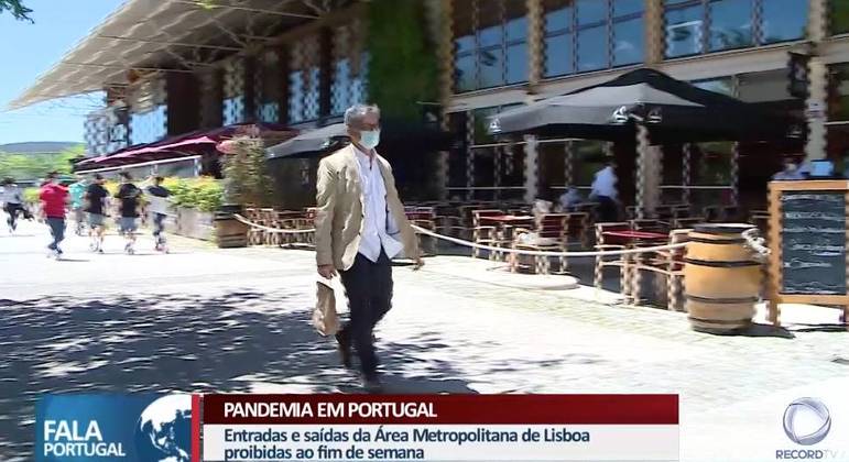 Pandemia volta a avançar em Portugal - Record Europa - R7 Fala Portugal