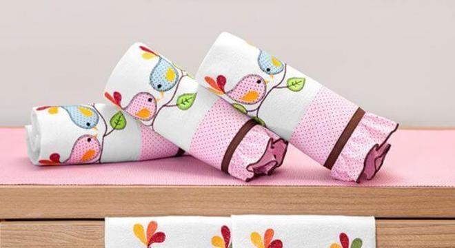 Pano de prato bordado