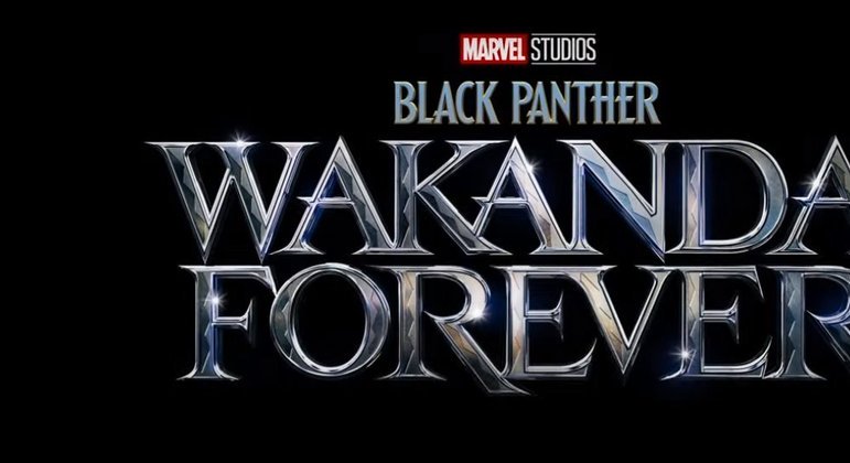 Pantera Negra 2 logo Wakanda forever