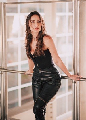 Paola Rodrigues, estrela do filme Tração.