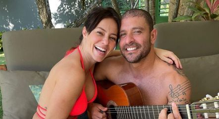 Paolla Oliveira e Diogo Nogueira