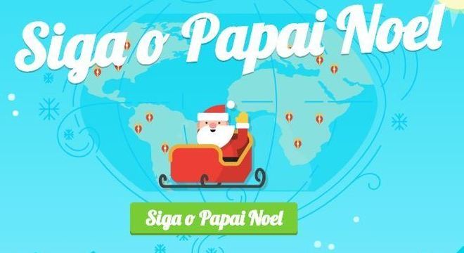 Acompanhe o trenó do Papai Noel em tempo real pelo Google