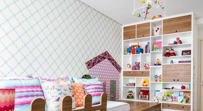 papel de parede para quarto infantil