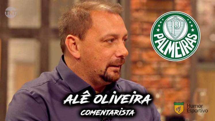 Para qual time torce? Alê Oliveira é torcedor do Palmeiras.