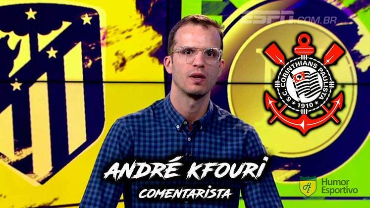 Para qual time torce? André Kfouri é torcedor do Corinthians.