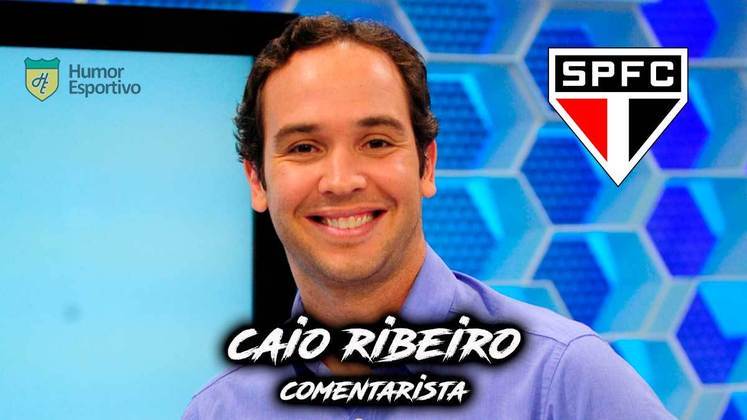 Para qual time torce? Caio Ribeiro é torcedor do São Paulo.