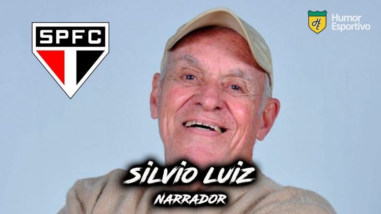 Para qual time torce? Silvio Luiz é torcedor do São Paulo.