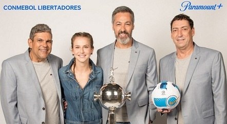 João Guilherme, Ale Xavier, Nivaldo Prieto e PVC, da equipe da Paramount