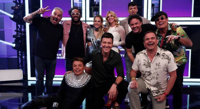 Artistas participam do Paredão dos Famosos 2022 