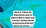 Parentes, amigos e fãs se juntaram ao marido da cantora, Clevinho Santos, em correntes de oração. 